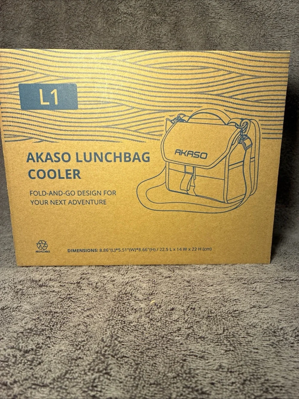 Akaso L1 Insulated 6L Lunch Bag Cooler for 6 Cans
